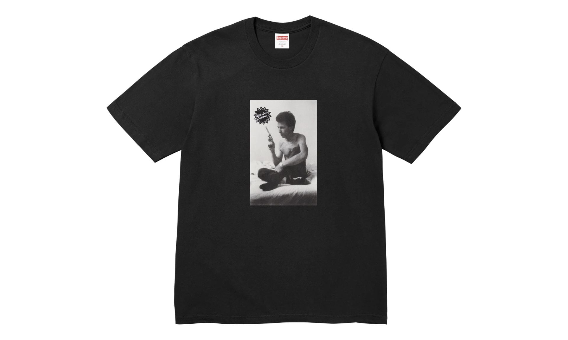 Supreme Larry Clark Gun Tee Black