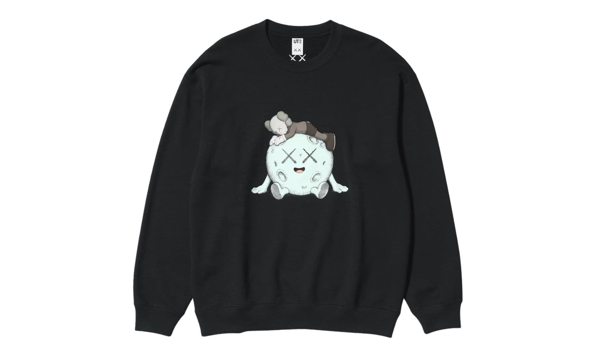 Uniqlo KAWS UNIVERSE Sweatshirt Black | OVERCEZ