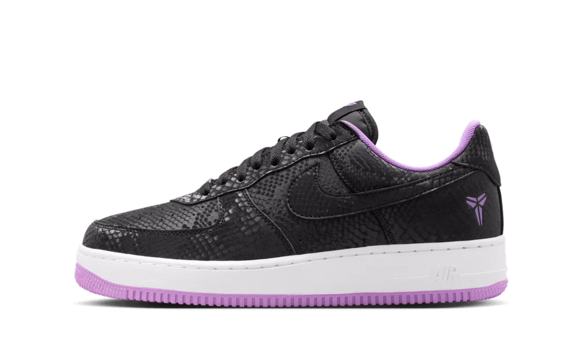 Nike Air Force 1 Low Kobe Bryant Forever Black Purple | OVERCEZ