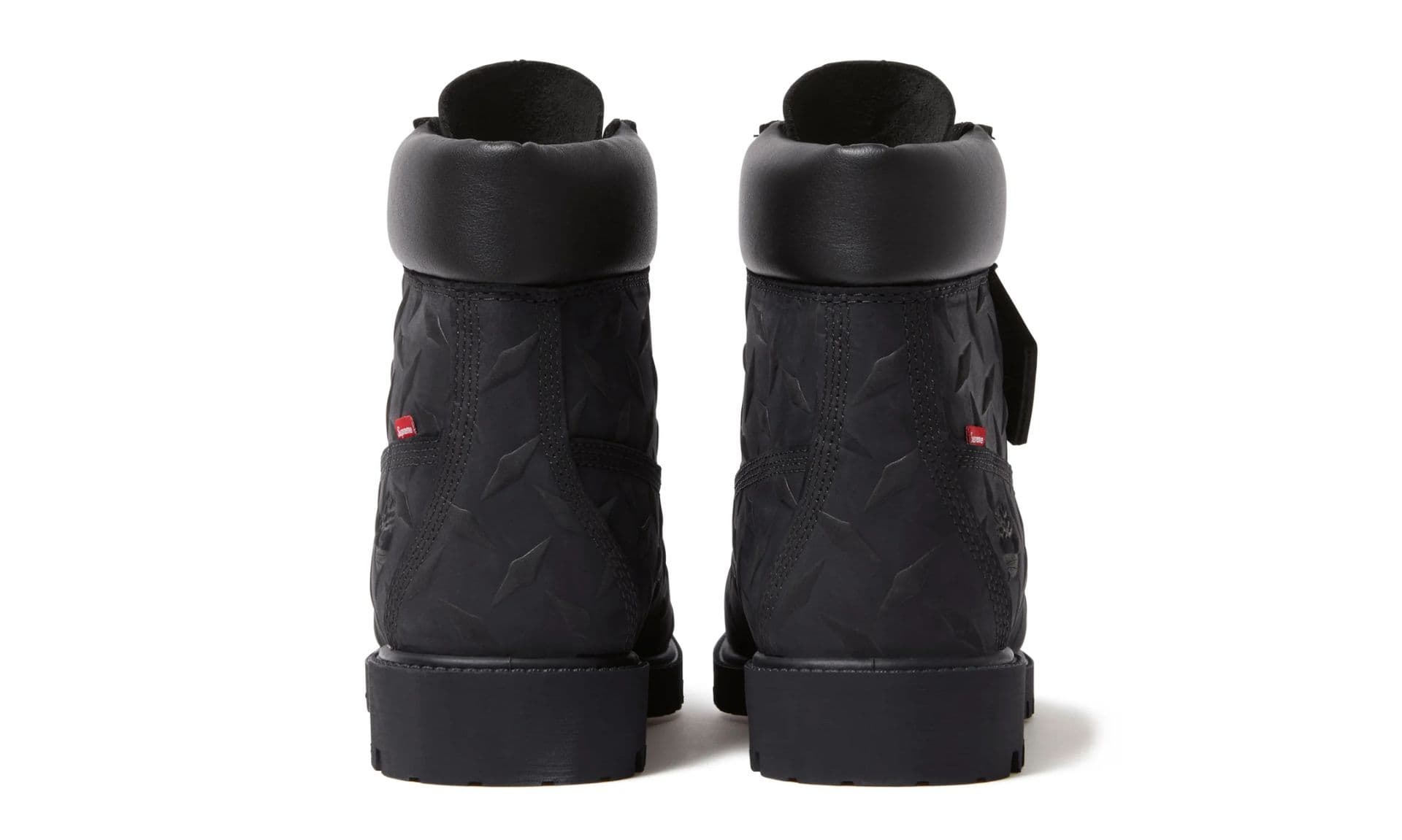 Timberland 6" Premium Waterproof Boot Supreme Diamond Plate Black | OVERCEZ