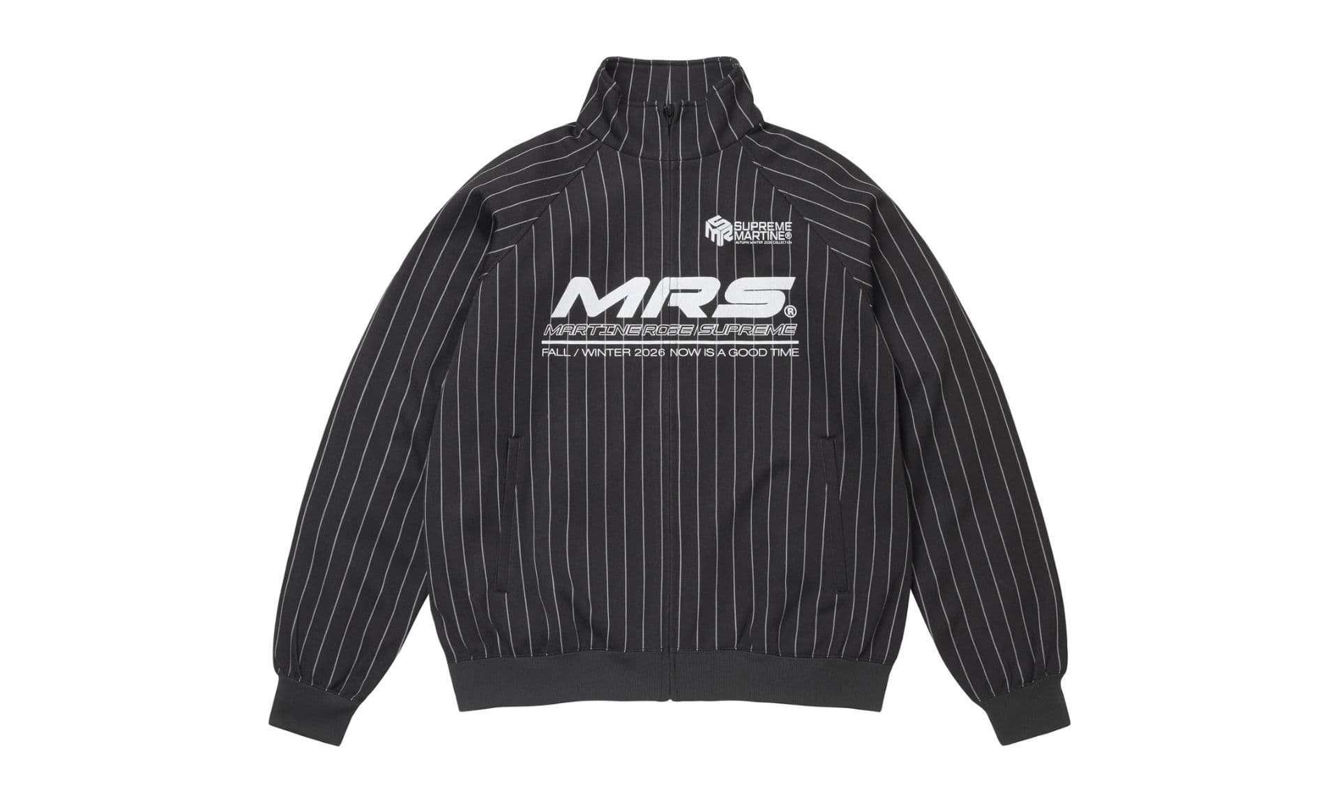 Supreme Martine Rose Track Jacket Black | OVERCEZ