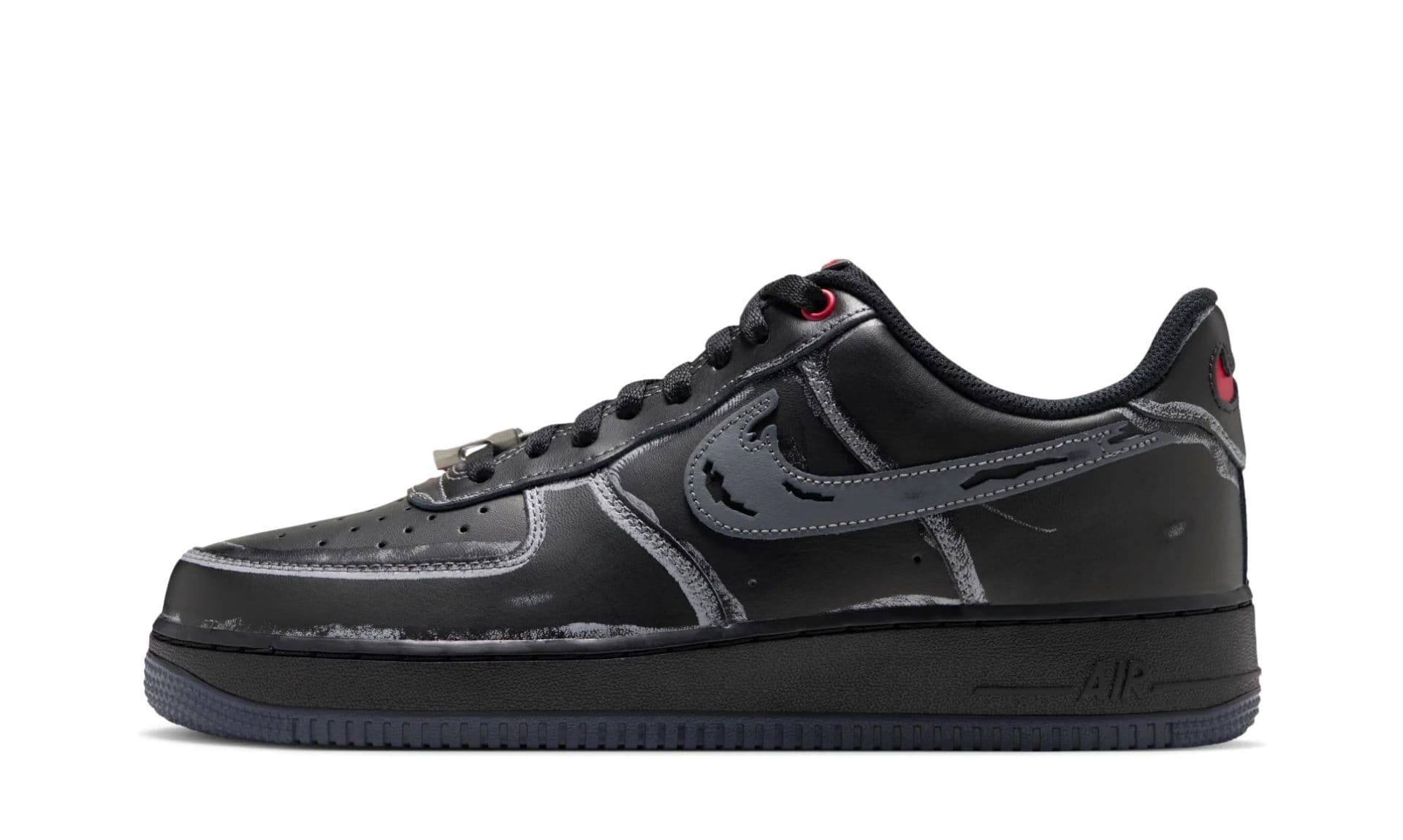 Nike Air Force 1 Low Scream Ghostface Black | OVERCEZ