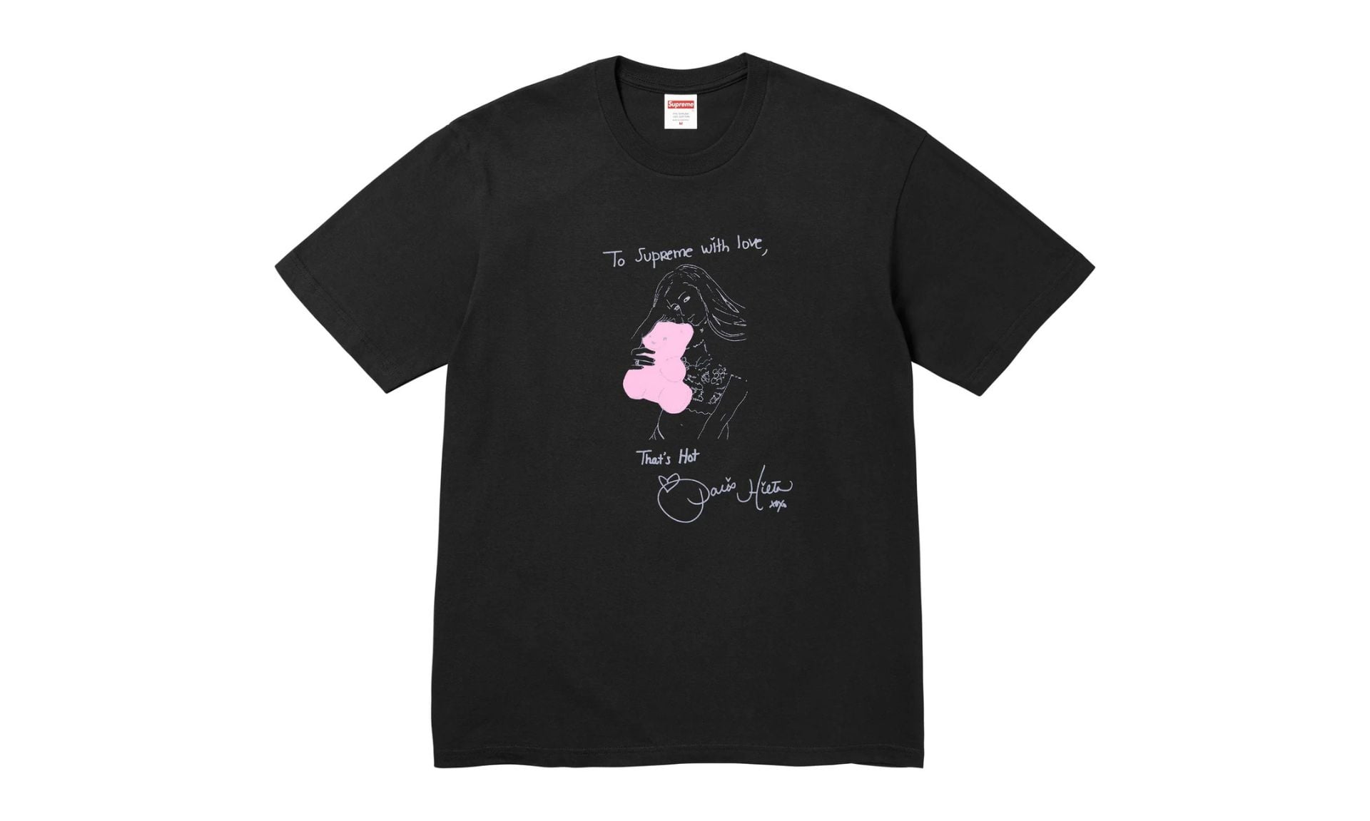 Supreme Paris Tee Black