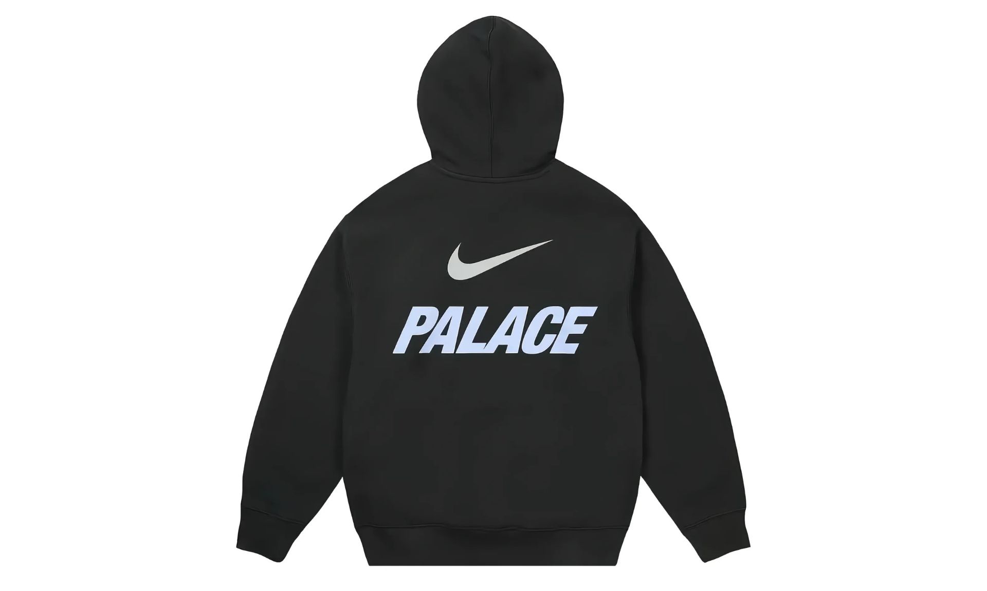 Palace x Nike Font Swoosh Hoodie Black