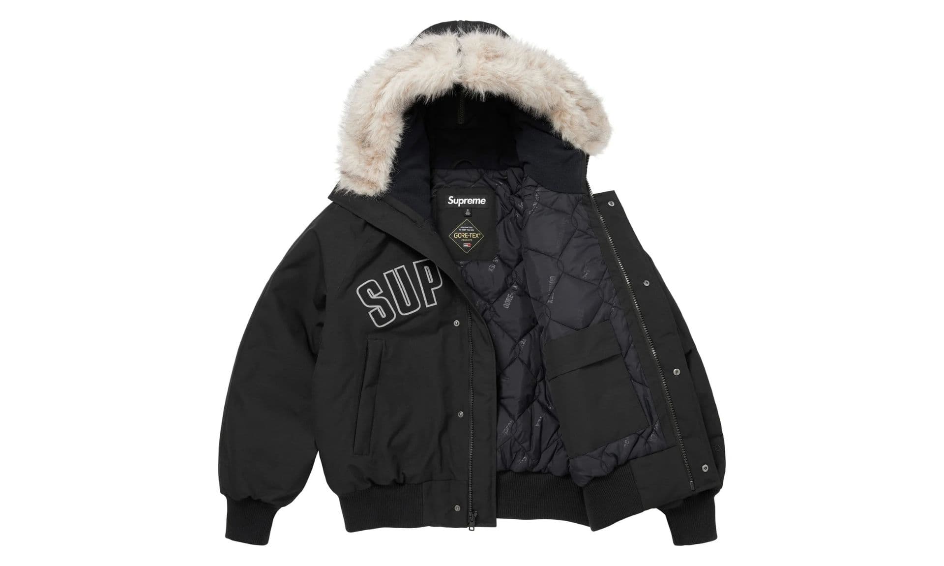 Supreme GORE-TEX N-2B Jacket Black | OVERCEZ