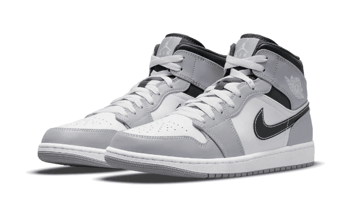 Air Jordan 1 Mid Light Smoke Grey Anthracite | OVERCEZ
