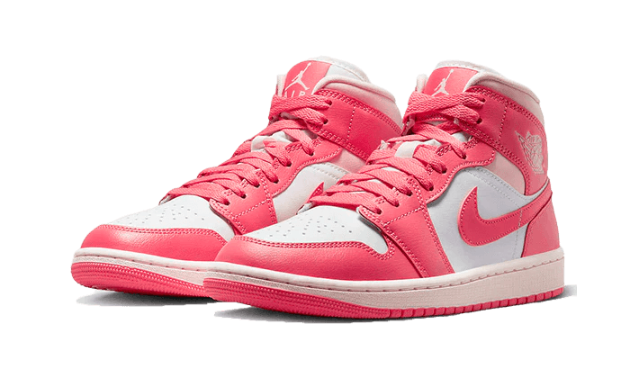 Air Jordan 1 Mid Strawberries And Cream (W) | OVERCEZ