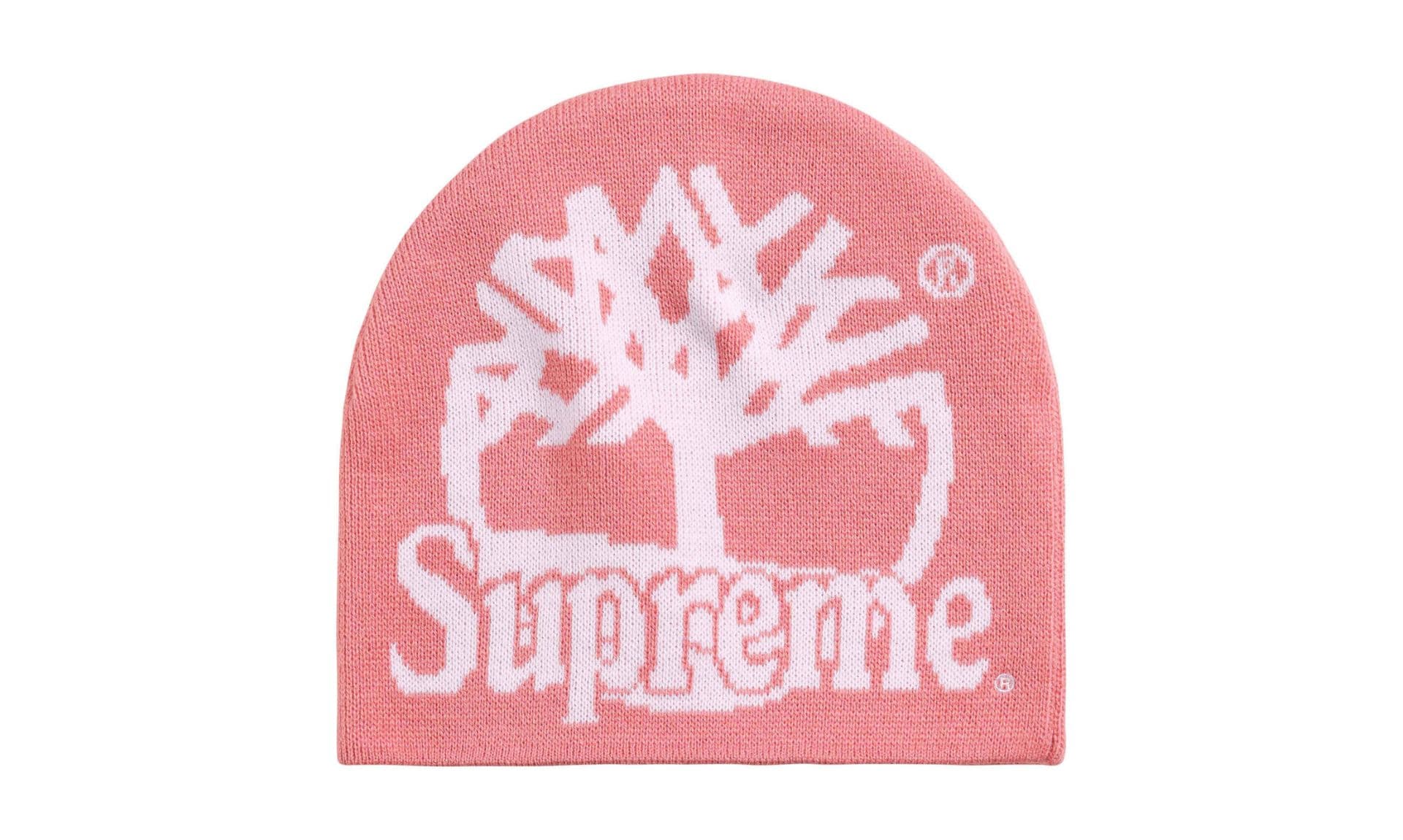 Supreme Timberland Beanie Pink