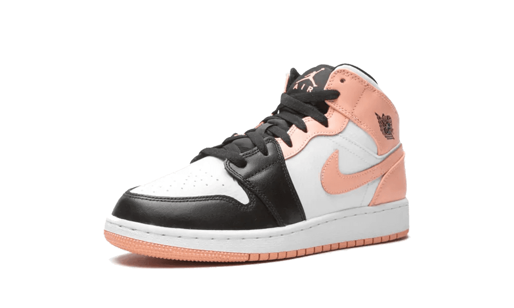 Air Jordan 1 Mid Arctic Orange Black Toe (GS) | OVERCEZ