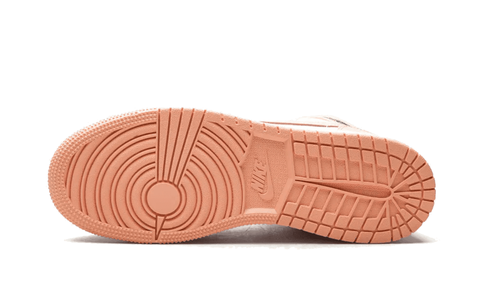 Air Jordan 1 Mid Arctic Orange Black Toe (GS) | OVERCEZ