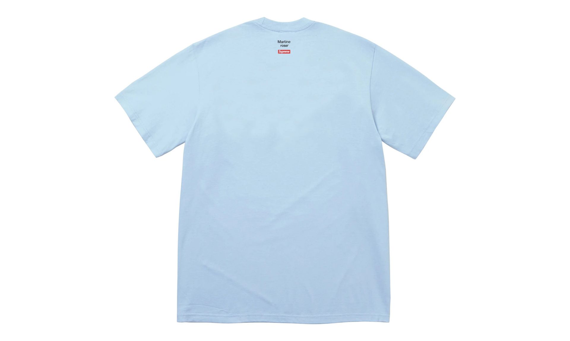 Supreme Martine Rose Champion Tee Light Blue