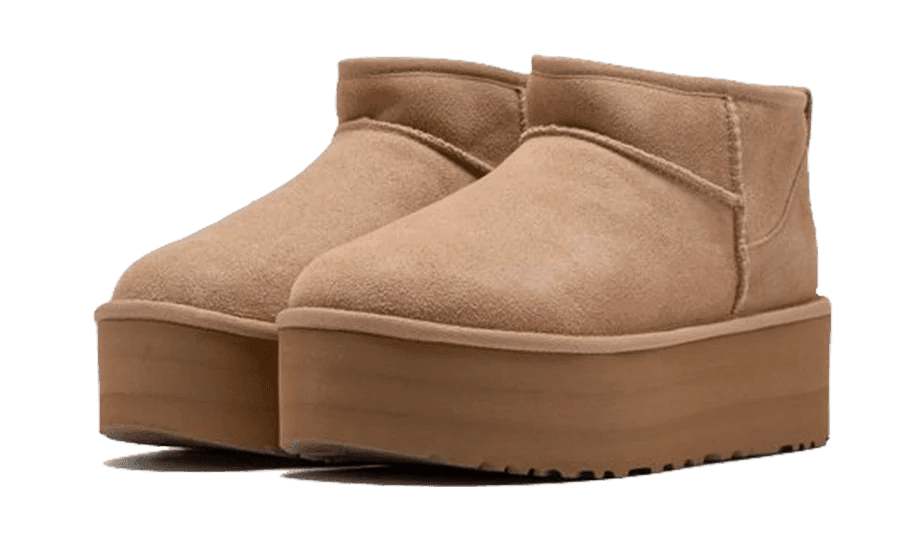 UGG Classic Ultra Mini Platform Boot Sand (W) | OVERCEZ