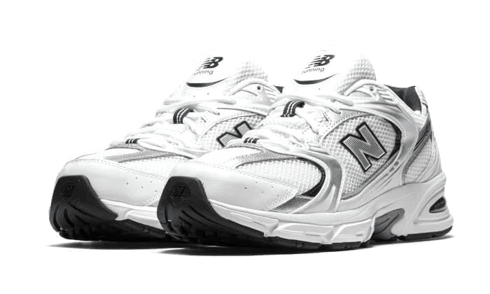 New Balance 530 White Silver Navy | OVERCEZ