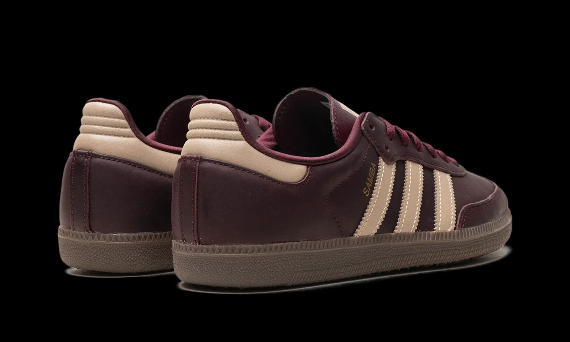 Adidas Samba OG Maroon Crystal Sand (W) | OVERCEZ