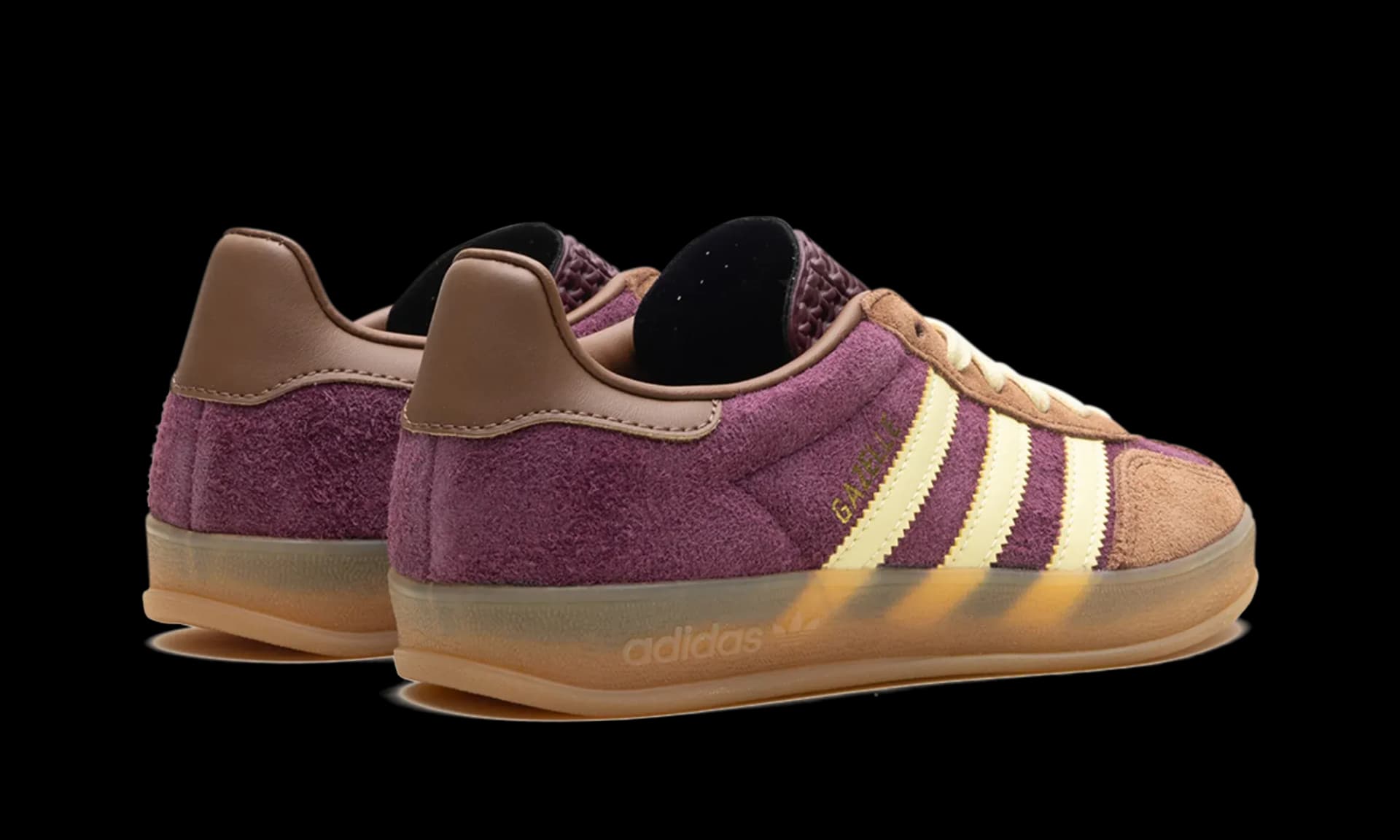 Adidas Gazelle Indoor Maroon Almost Yellow | OVERCEZ