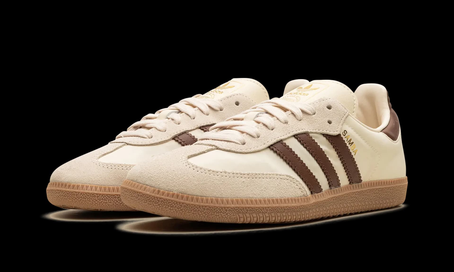 Adidas Samba OG Cream White Preloved Brown | OVERCEZ