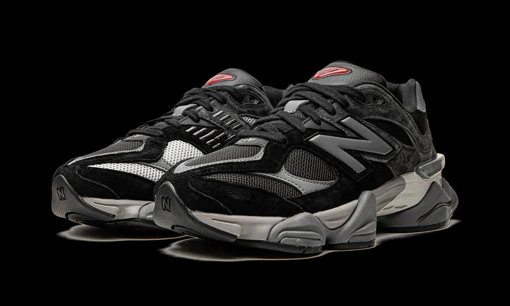 New Balance 9060 Black Castlerock Grey | OVERCEZ