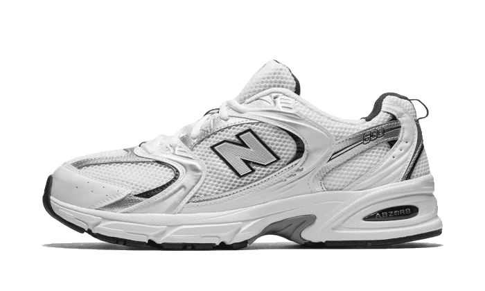 New Balance 530 White Silver Navy