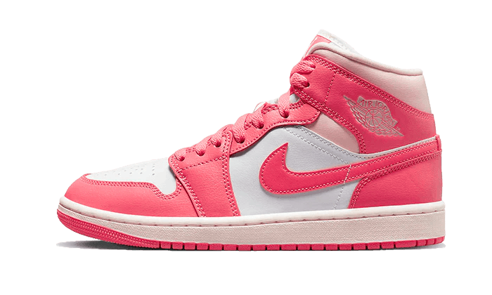 Air Jordan 1 Mid Strawberries And Cream (W) | OVERCEZ