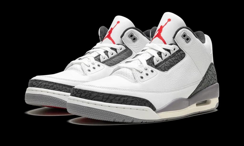 Air Jordan 3 Retro Cement Grey | OVERCEZ