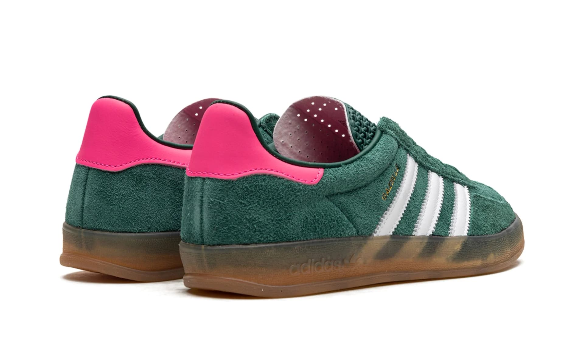 Adidas Gazelle Indoor Collegiate Green Lucid Pink (W) | OVERCEZ