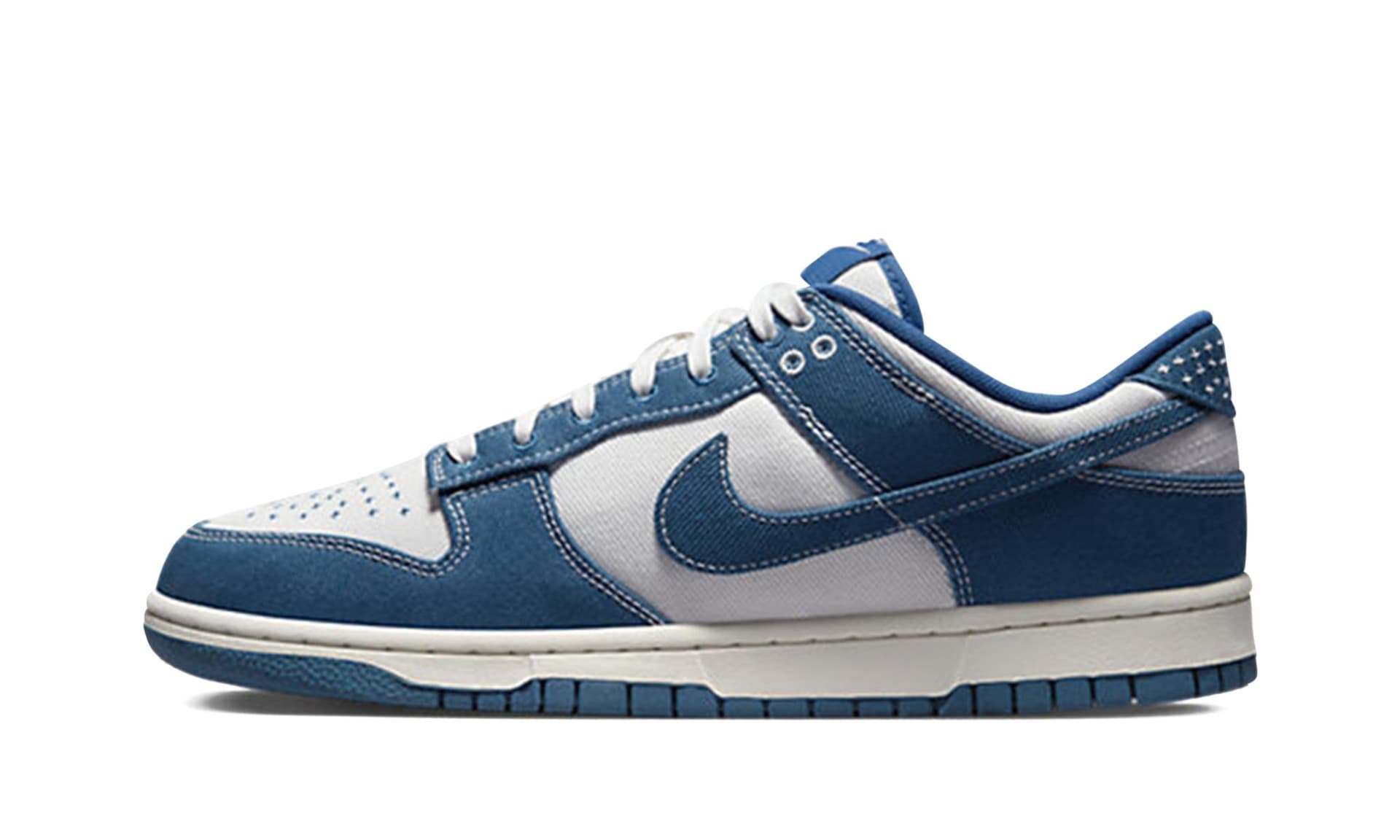 Nike Dunk Low Industrial Blue Sashiko | OVERCEZ