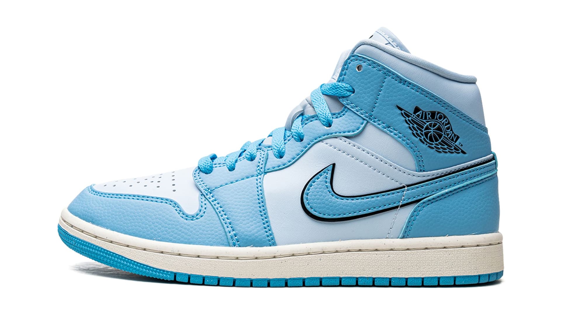 Air Jordan 1 Mid SE Ice Blue (W) | OVERCEZ