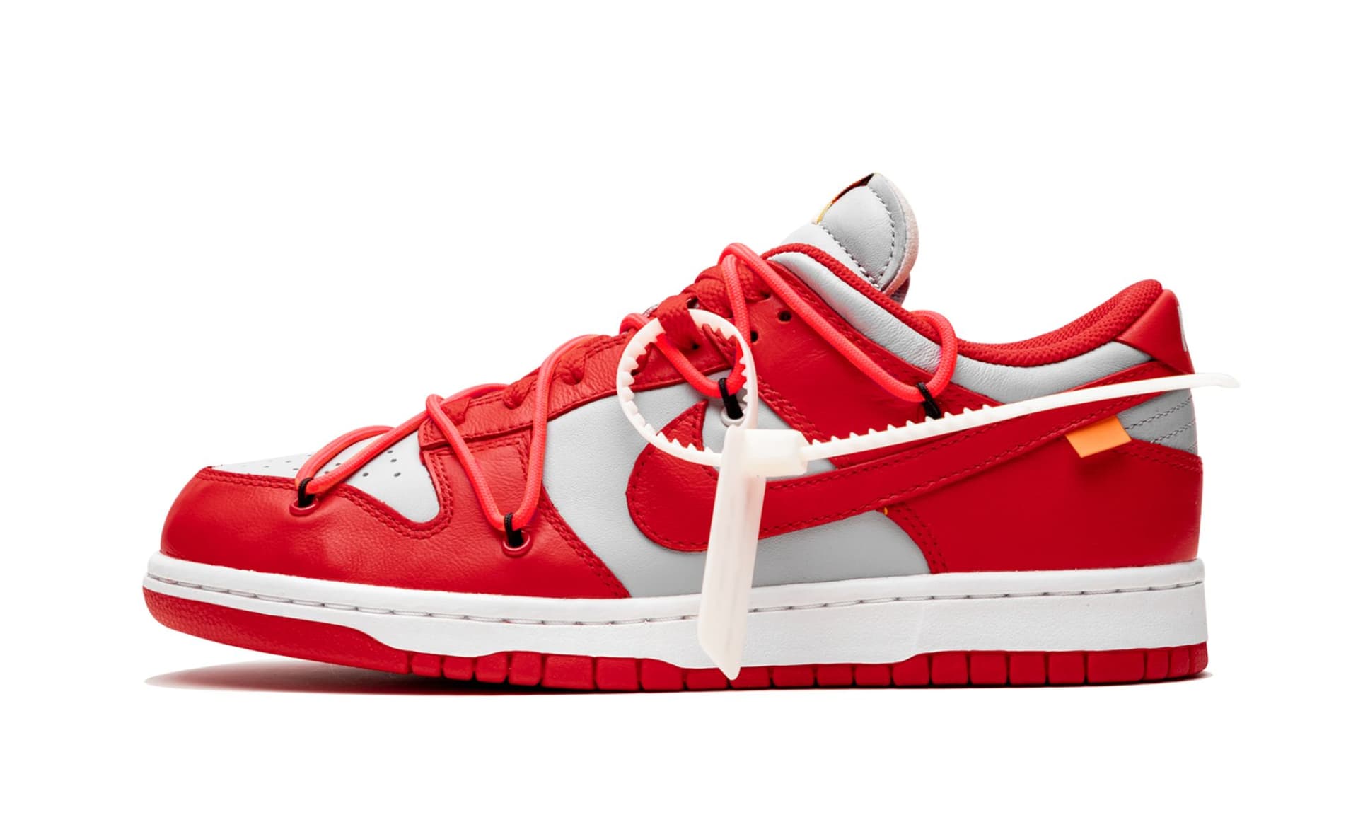 Nike Dunk Low Off-White University Red | OVERCEZ