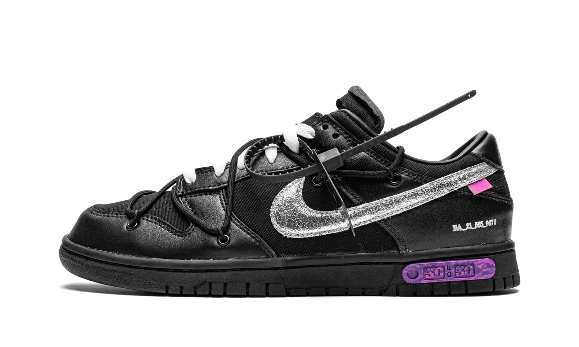 Nike Dunk Low Off-White Lot 50 | OVERCEZ