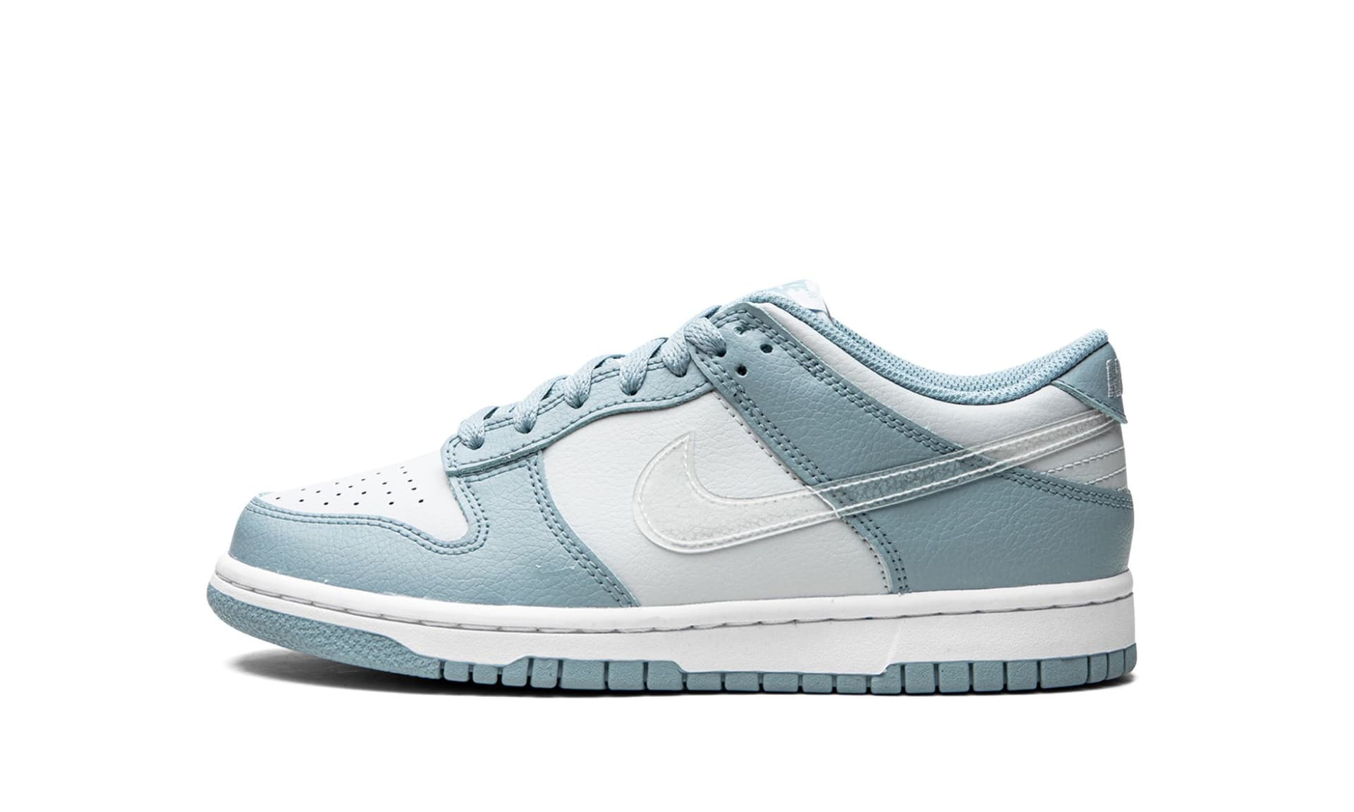 Nike Dunk Low Clear Blue Swoosh (GS) | OVERCEZ