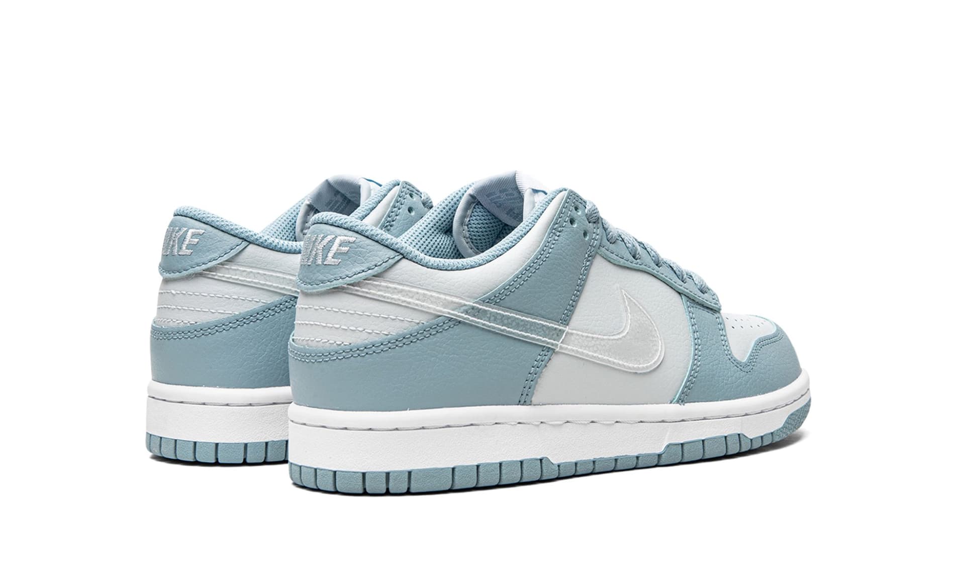 Nike Dunk Low Clear Blue Swoosh (GS) | OVERCEZ