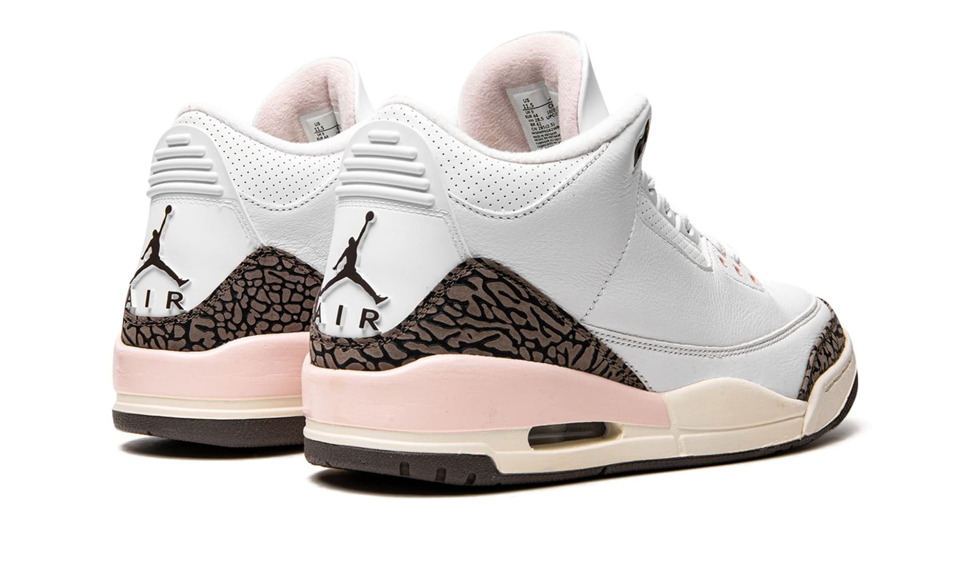 Air Jordan 3 Retro Neapolitan Dark Mocha (W) | OVERCEZ