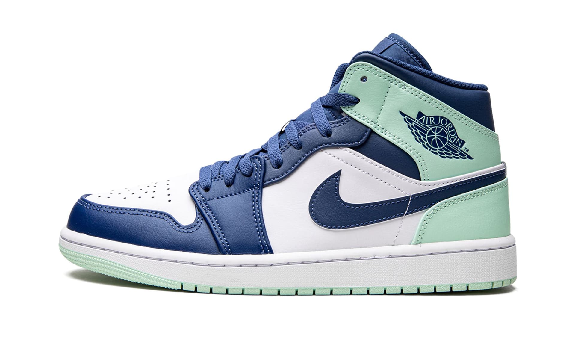 Air Jordan 1 Mid Mystic Navy | OVERCEZ