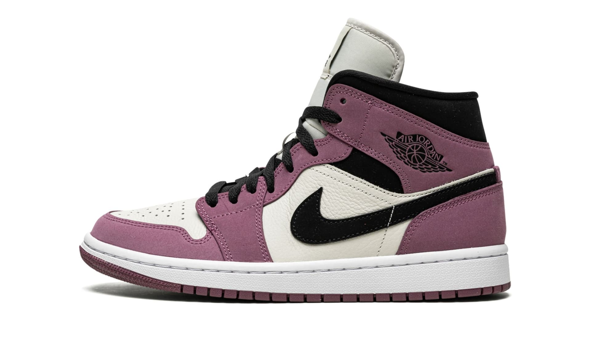 Air Jordan 1 Mid SE Light Mulberry (W) | OVERCEZ