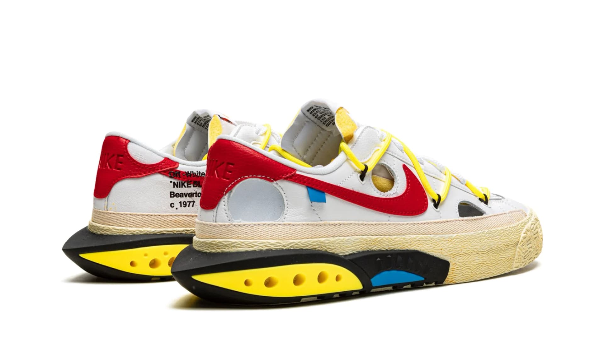 Nike Blazer Low Off-White University Red | OVERCEZ
