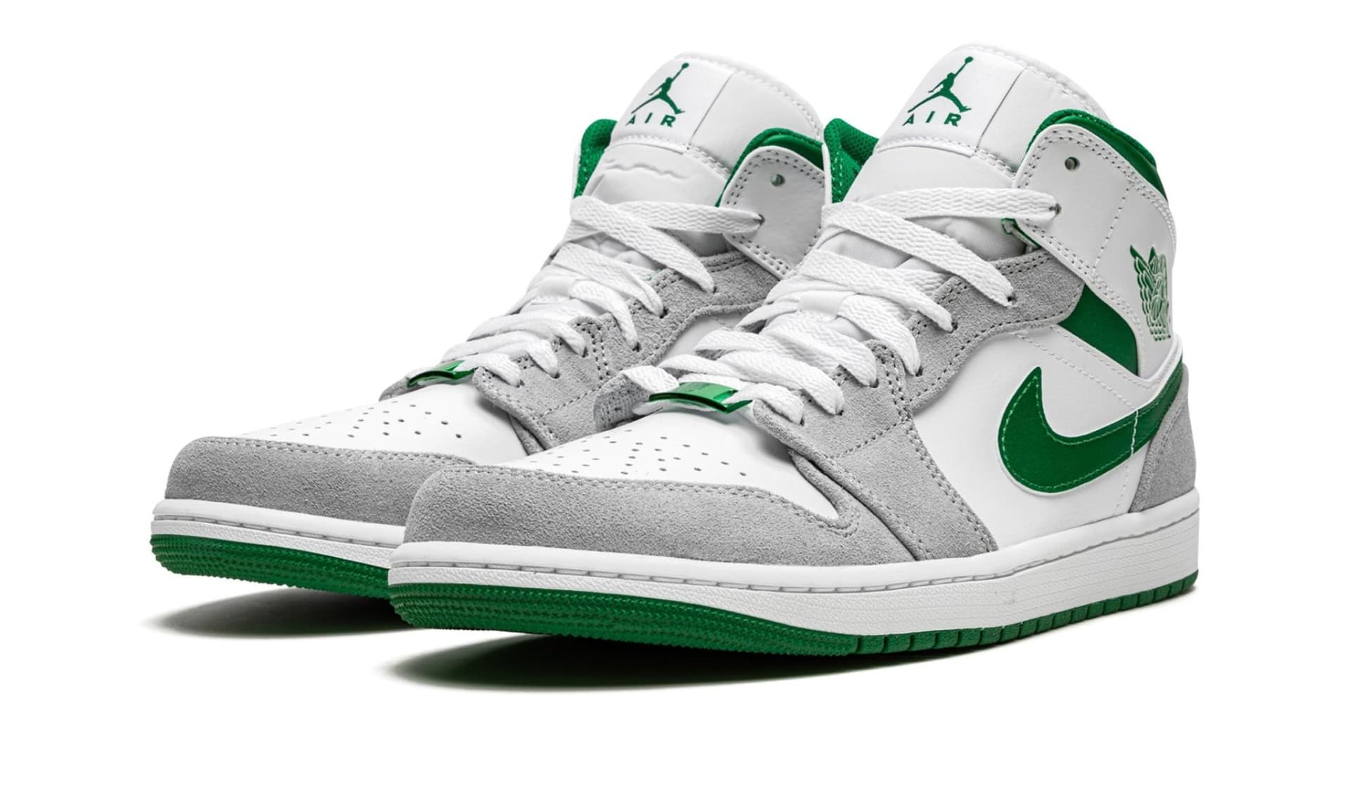 Air Jordan 1 Mid SE Grey Green | OVERCEZ