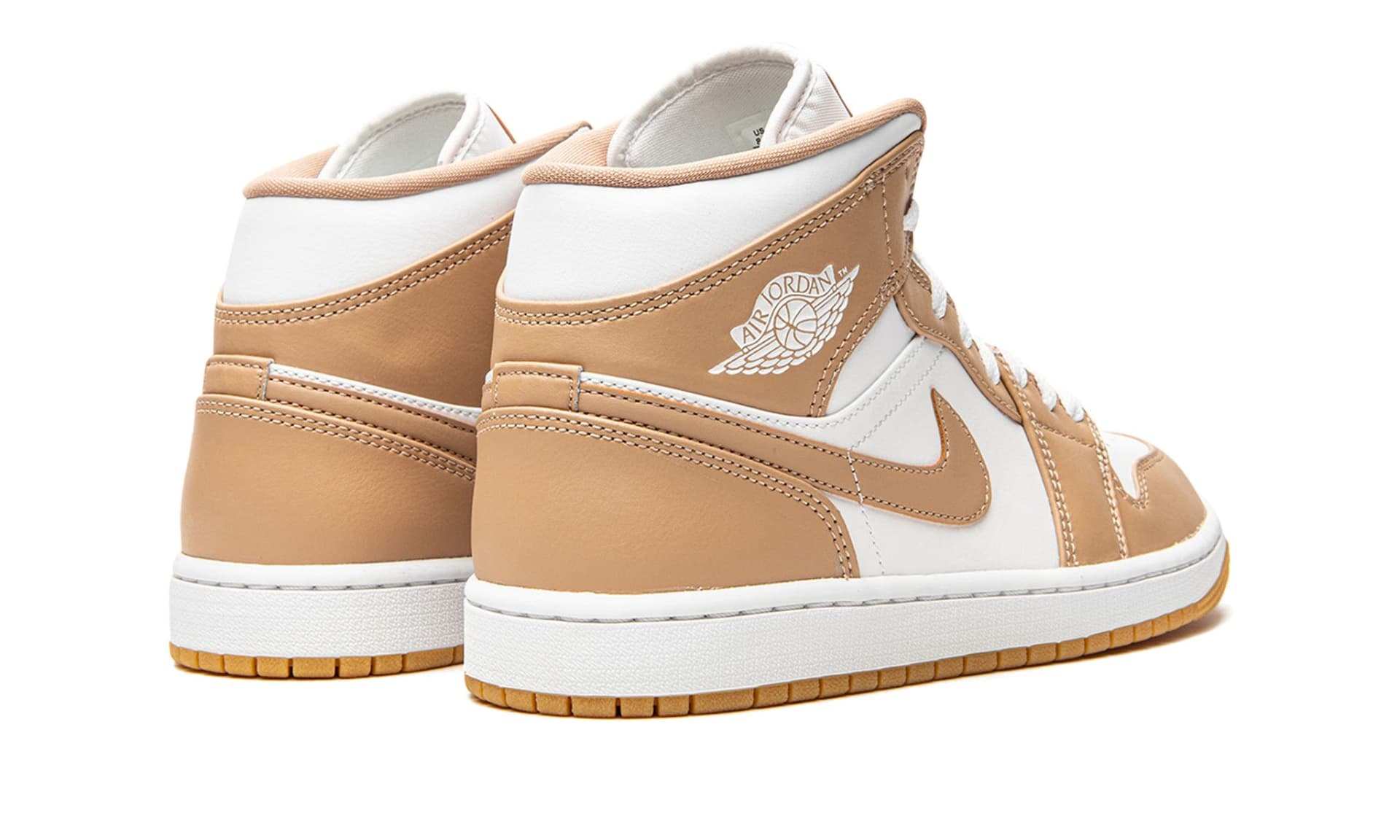 Air Jordan 1 Mid Tan Gum | OVERCEZ