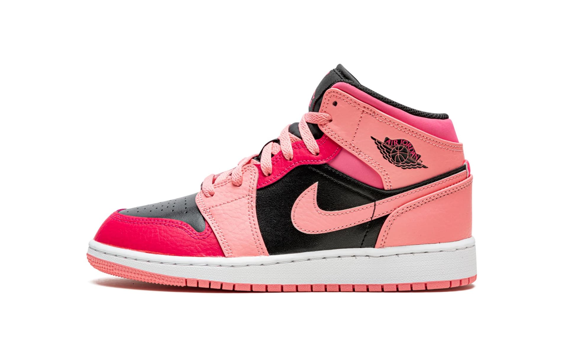 Air Jordan 1 Mid Coral Chalk (GS) | OVERCEZ