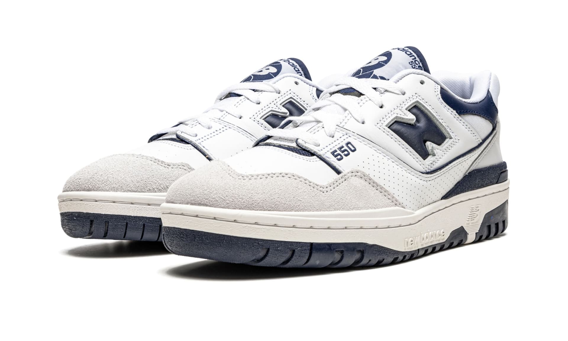 New Balance 550 Navy Blue | OVERCEZ