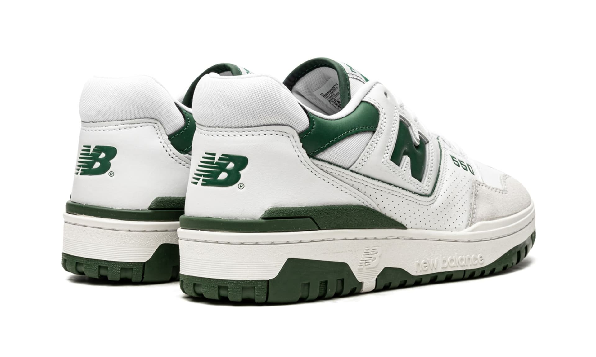 New Balance 550 White Green | OVERCEZ
