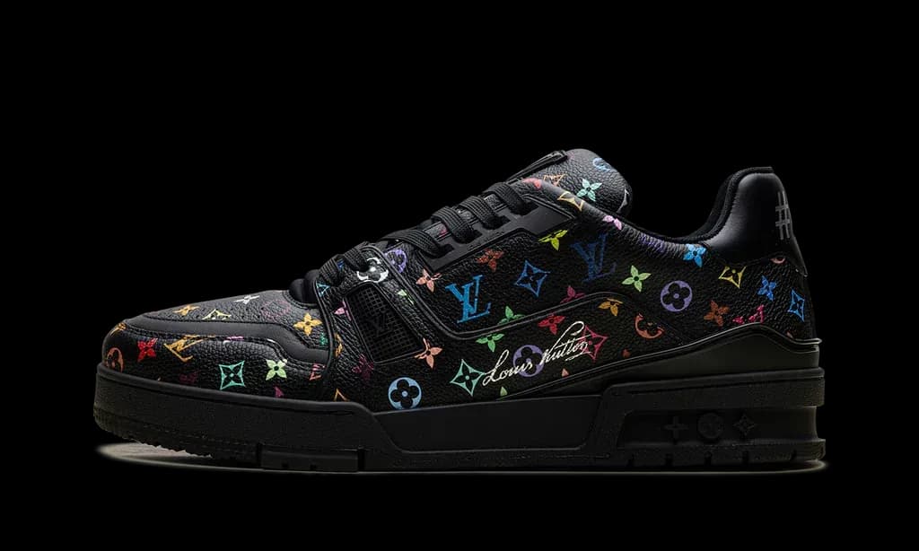 Louis Vuitton LV Trainer Takashi Murakami Black