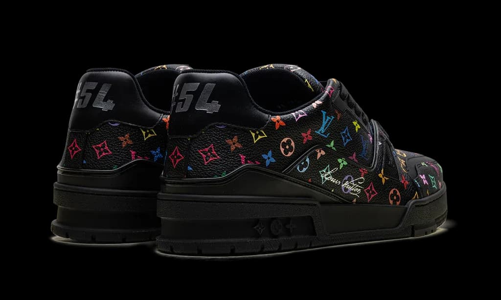 Louis Vuitton LV Trainer Takashi Murakami Black | OVERCEZ