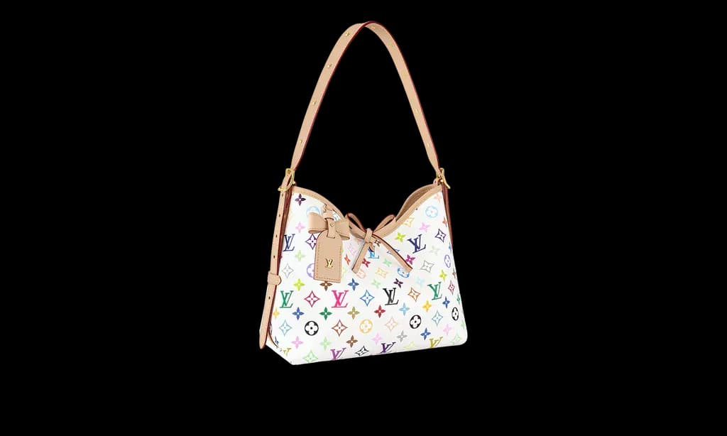Louis Vuitton x Takashi Murakami CarryAll PM White Multicolored | OVERCEZ