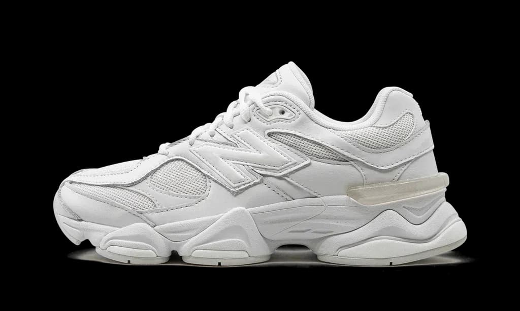 New Balance 9060 Triple White