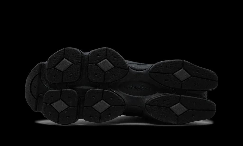 New Balance 9060 Triple Black Leather | OVERCEZ