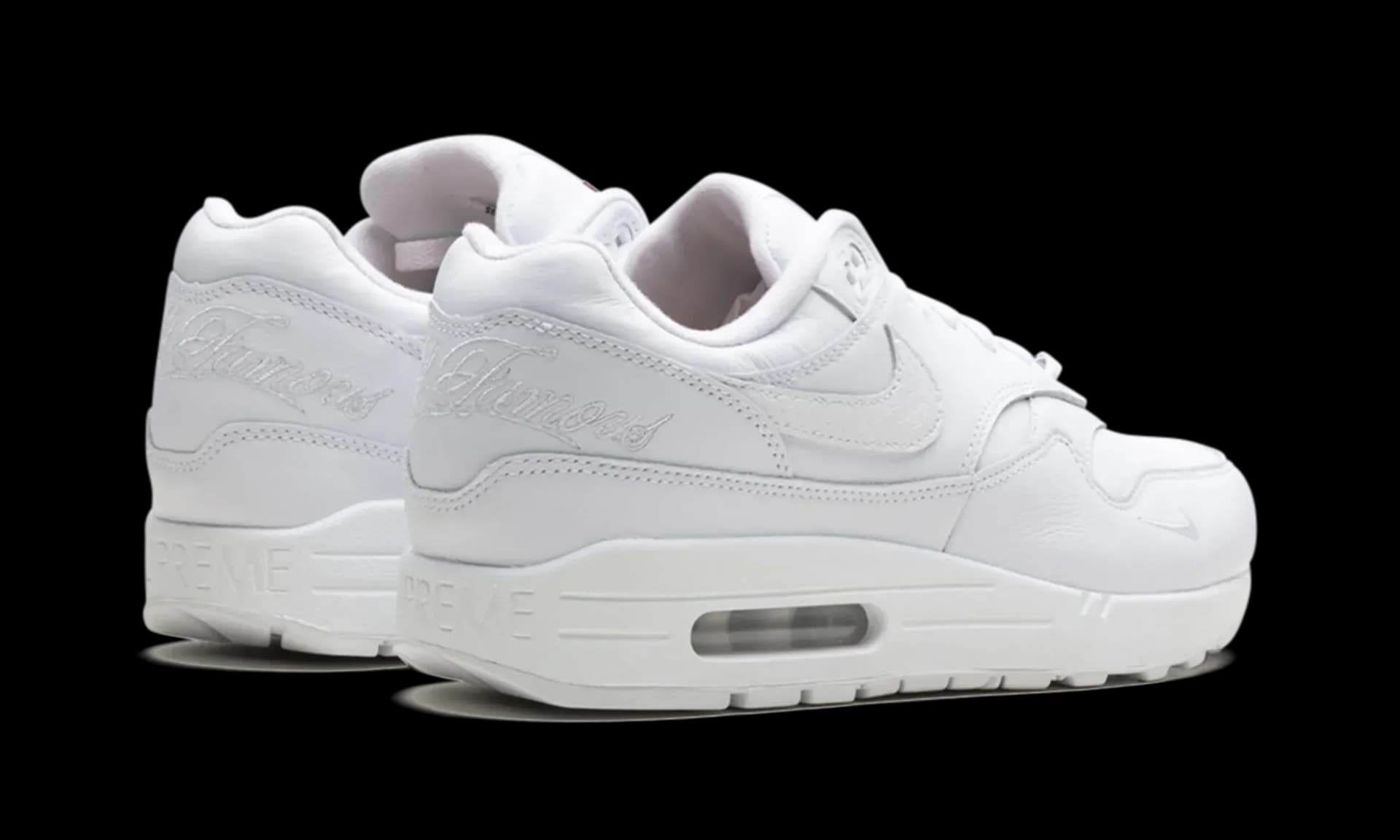 Nike Air Max 1 '87 SP Supreme Triple White | OVERCEZ
