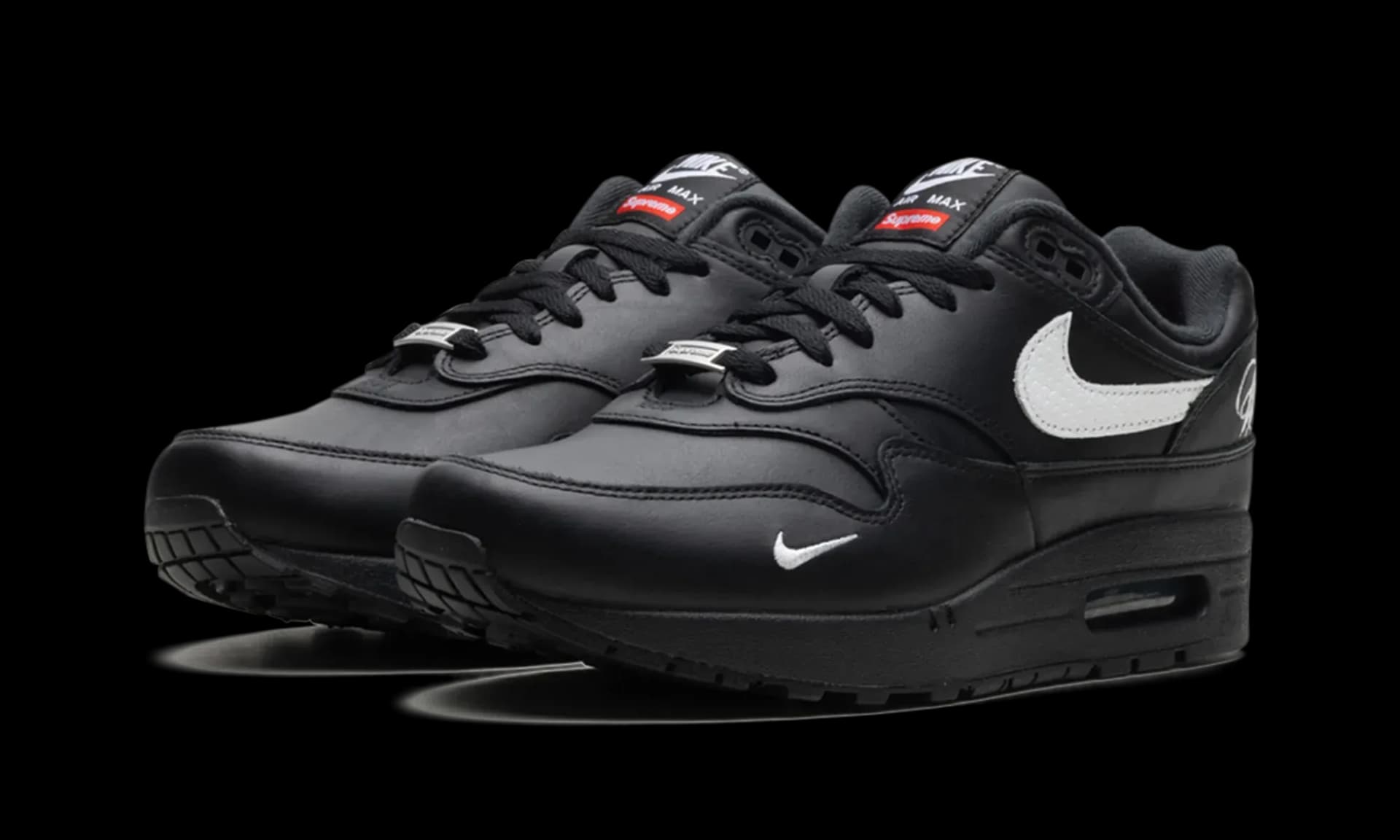 Nike Air Max 1 '87 SP Supreme Black White | OVERCEZ