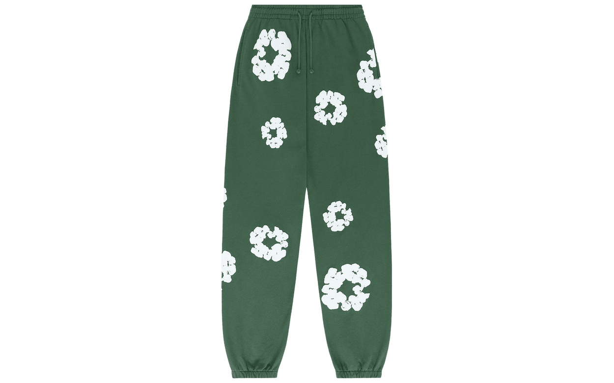 Denim Tears The Cotton Wreath Sweatpants Green