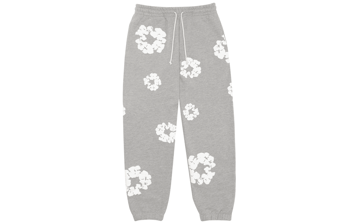 Denim Tears The Cotton Wreath Sweatpants Grey