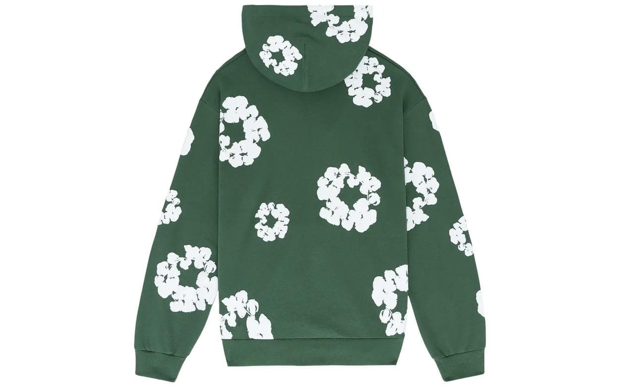Denim Tears The Cotton Wreath Sweatshirt Green | OVERCEZ